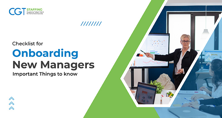 Checklist for Onboarding New Managers